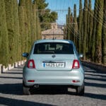 Prueba Fiat 500 trasera