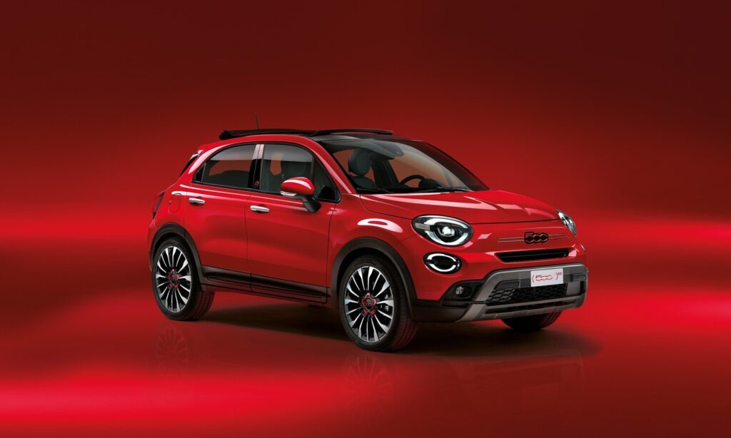 Fiat 500X Cabrio Hybrid Red