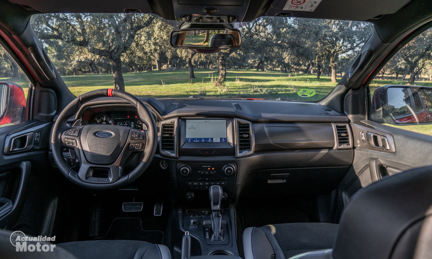 Interior Ford Ranger Raptor