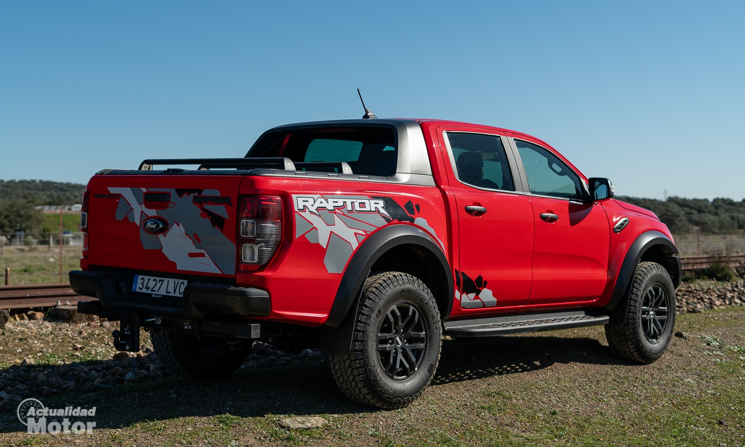 Zunanjost zadnjega dela Ford Ranger Raptor