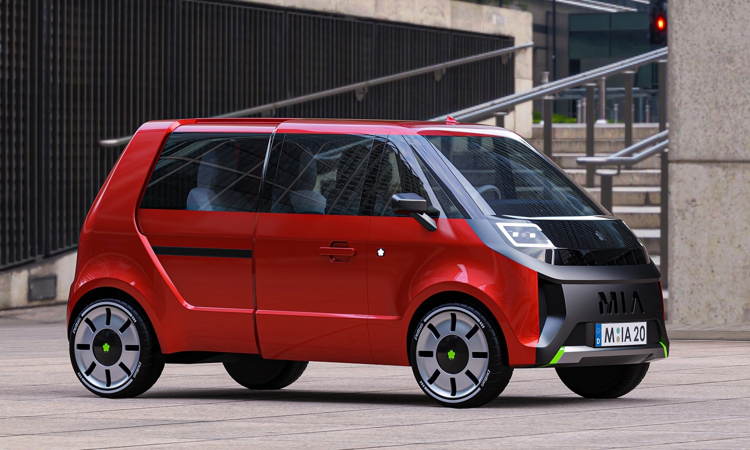 Fox e-Mobility AG - The New MIA passenger vehicle exterior 2021