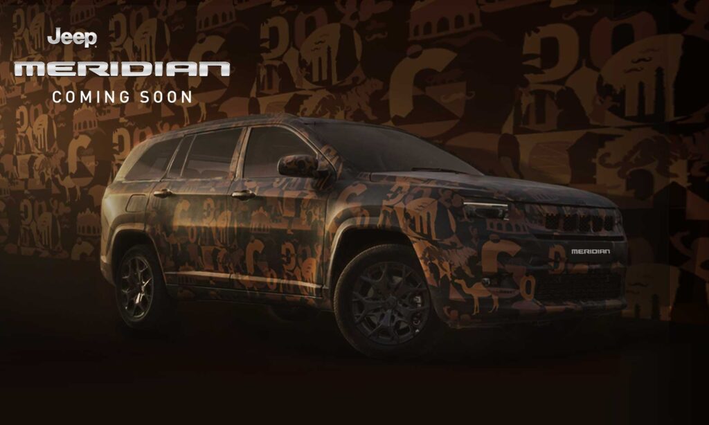 Jeep Meridian teaser