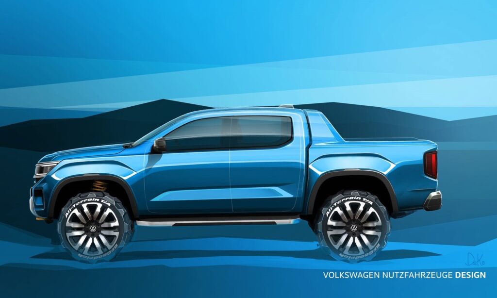 New Volkswagen Amarok sketch
