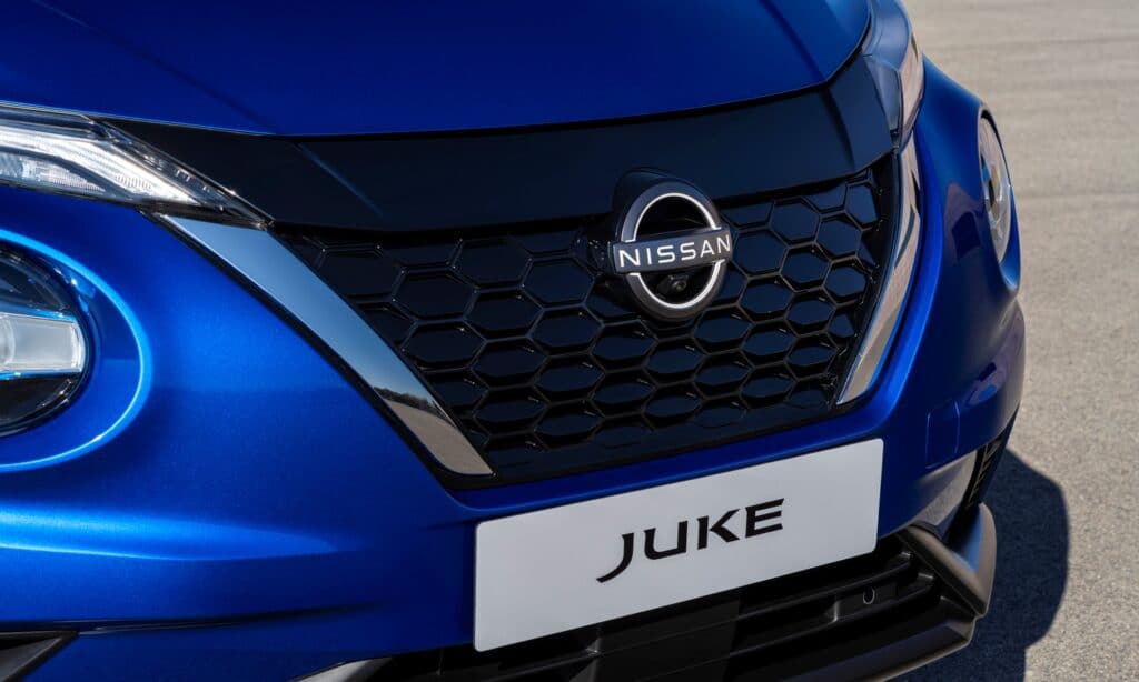Nissan Juke Hybrid Blue Static 2022