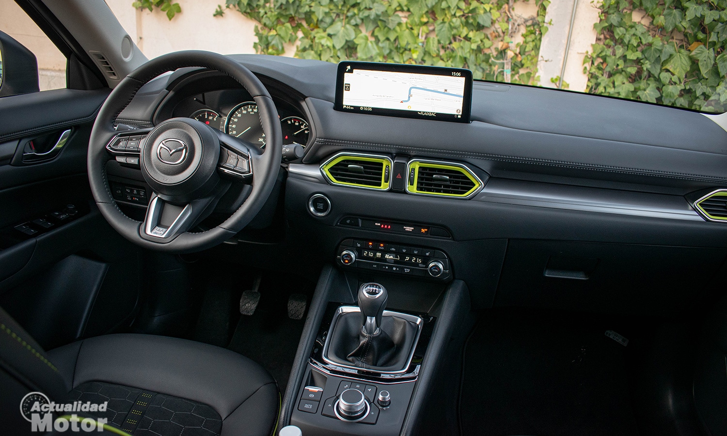 Prueba Mazda CX-5 interior