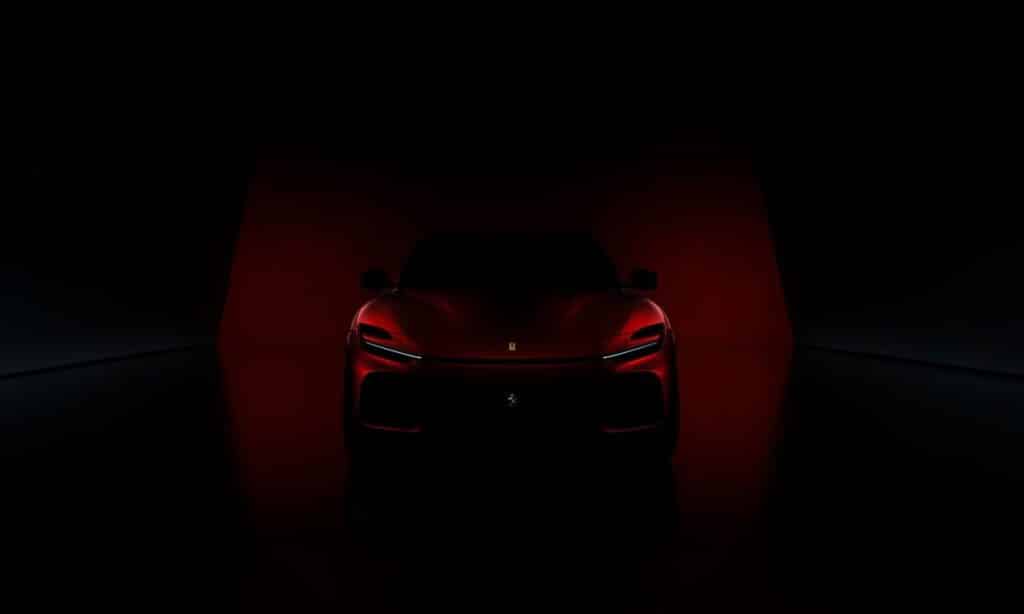 Ferrari Purosangue front teaser