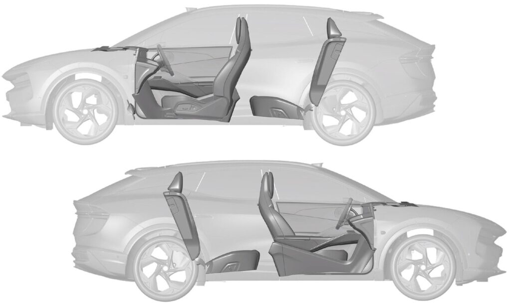Lotus Type 132 inside patent - Lotus Lambda inside patent