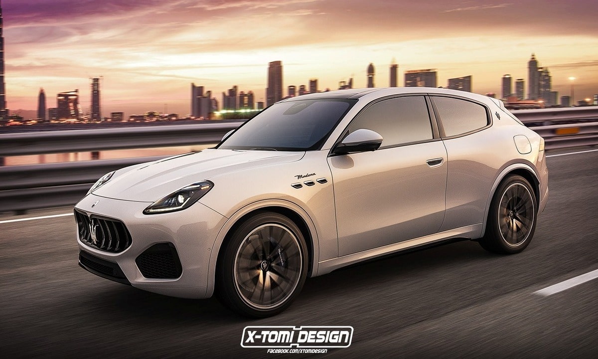 Maserati Grecale 3 door render by X-Tomi Design