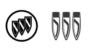 New Buick logo trademark filing with old logo