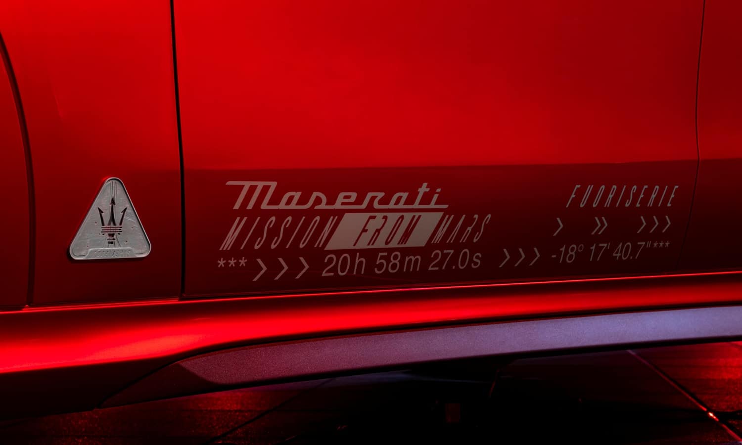 Nové Maserati Grecale Fuoriserie speciální objednávka pro Mars 5