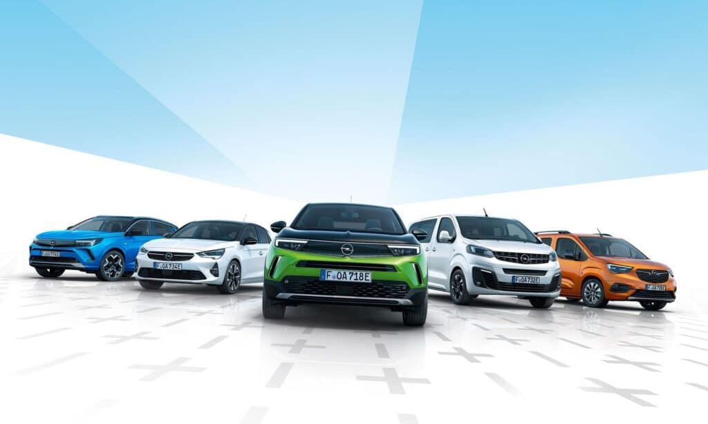 Opel electric family