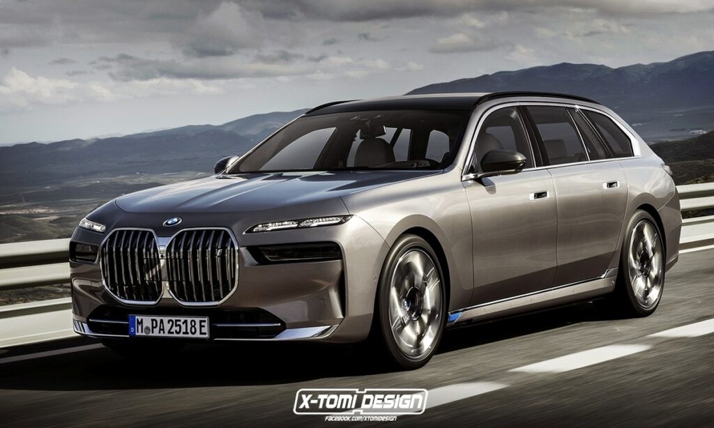BMW Serie 7 Wagon render by X-Tomi Design