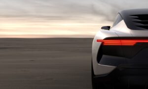 DeLorean DMC-12 rear teaser