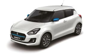 Suzuki Swift Blue & White delantera