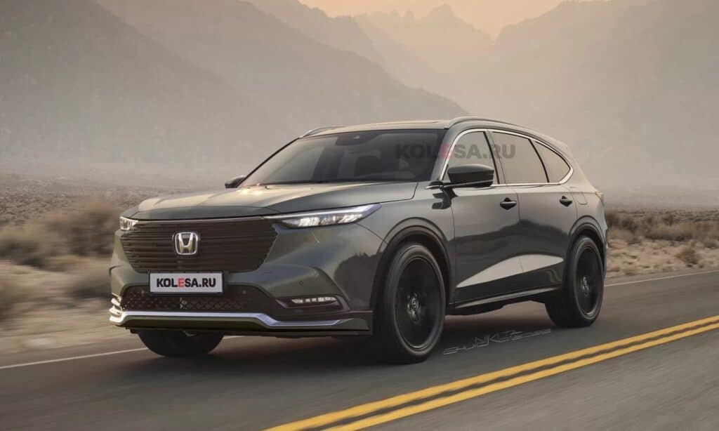 Honda Pilot front render by Kolesa