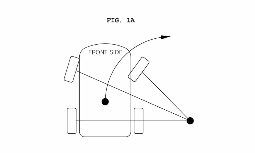 Hyundai - Method and system for controlling in-situ rotation mode of four-wheel independent steering type vehicle patent