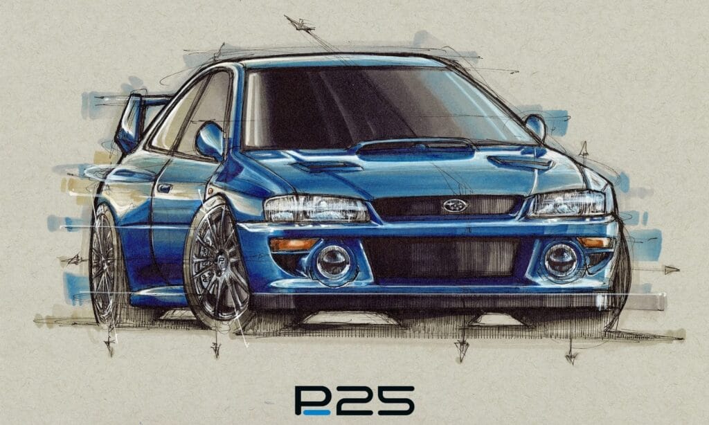 Prodrive P25 front teaser