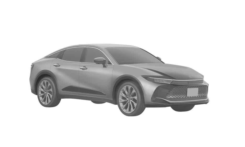 Toyota Crown 2023 patent