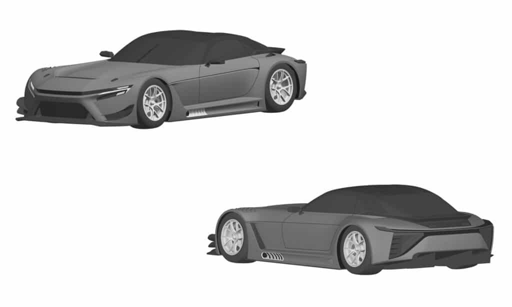 Toyota GR GT3 Patent Images