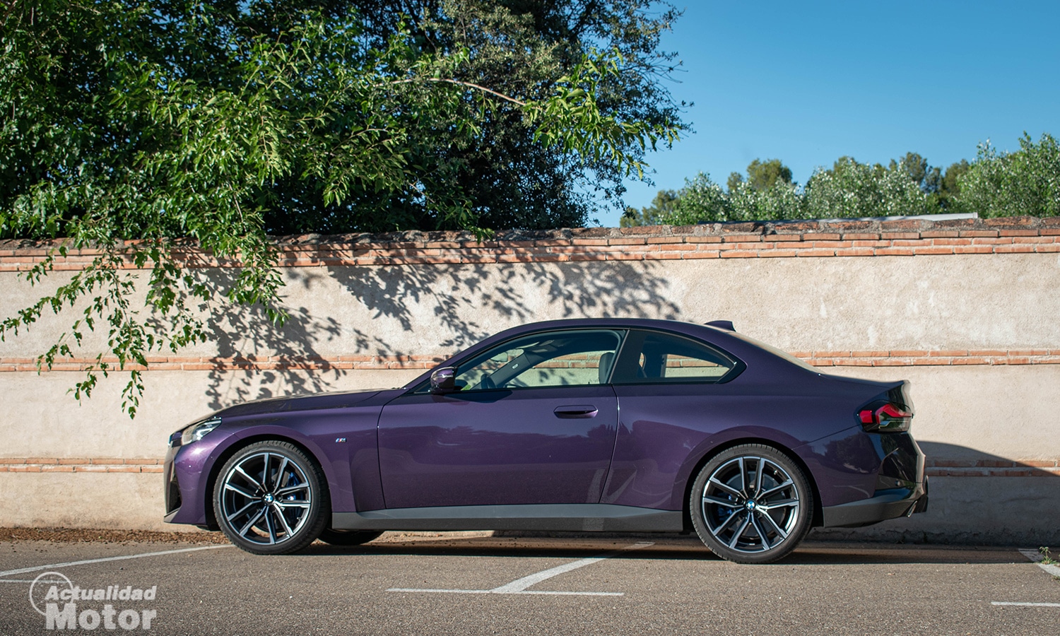 Prueba BMW Serie 2 Coupé lateral