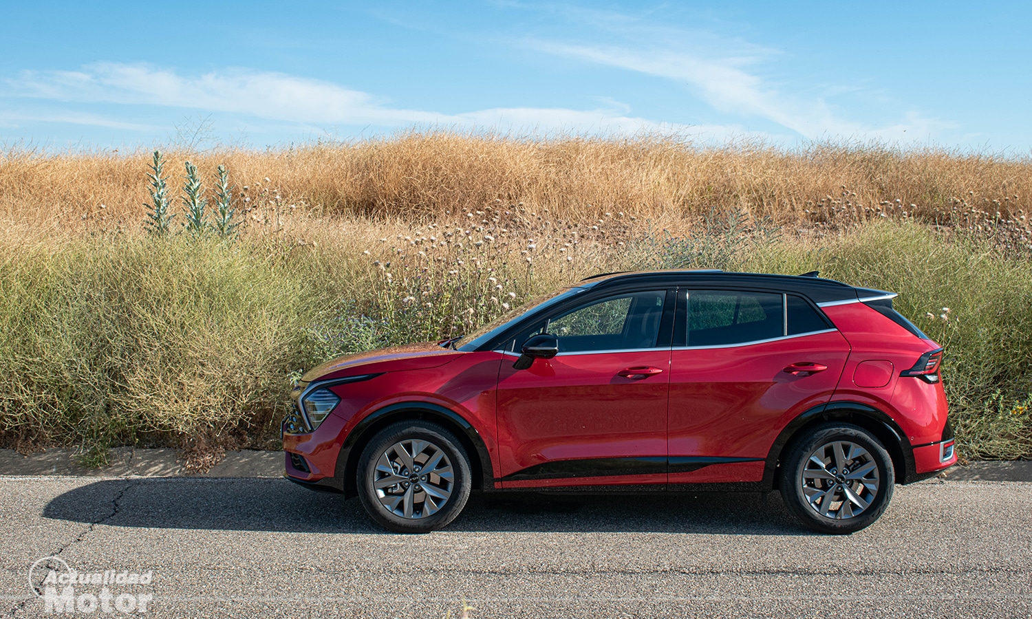 Prueba Kia Sportage lateral