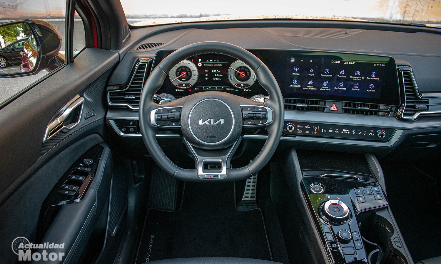 Prueba Kia Sportage volante