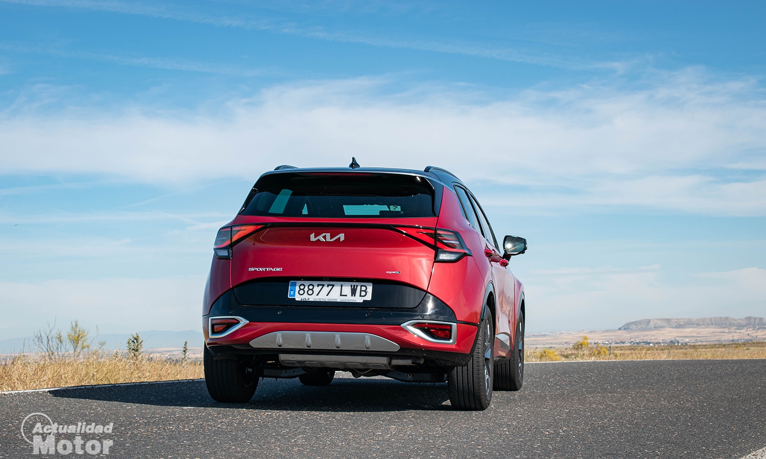 Prueba Kia Sportage trasera