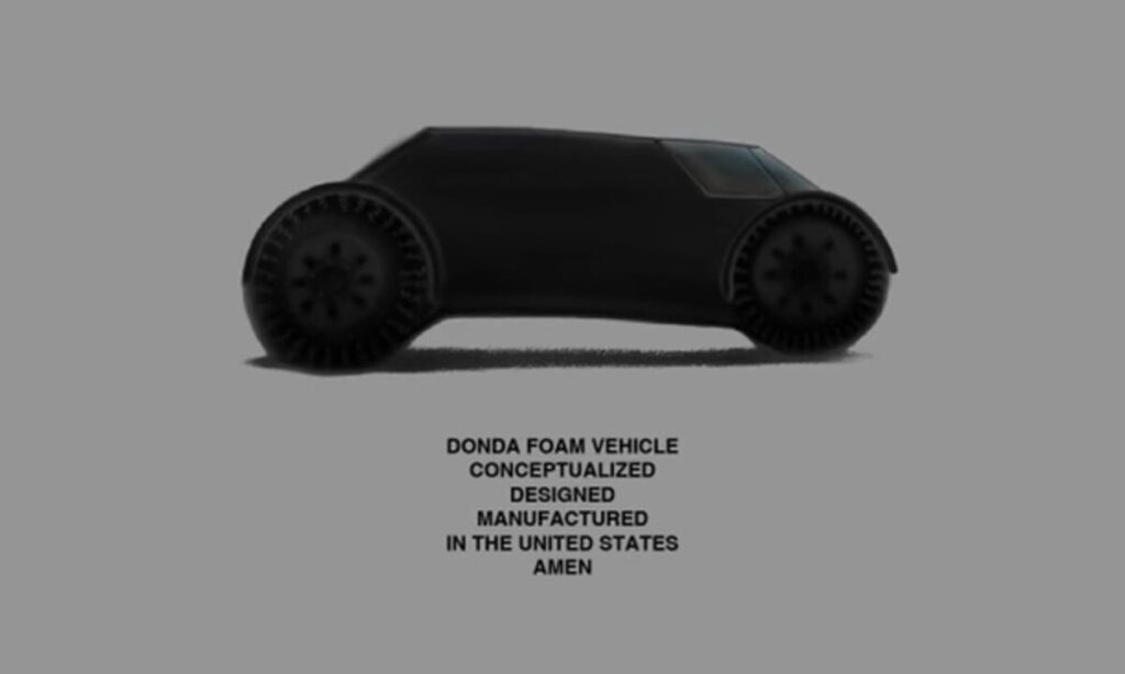 Donda Foam Vehicle teaser 0
