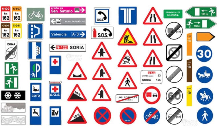 Así serán las nuevas señales de tráfico de la DGT: Cambios, fechas y ...