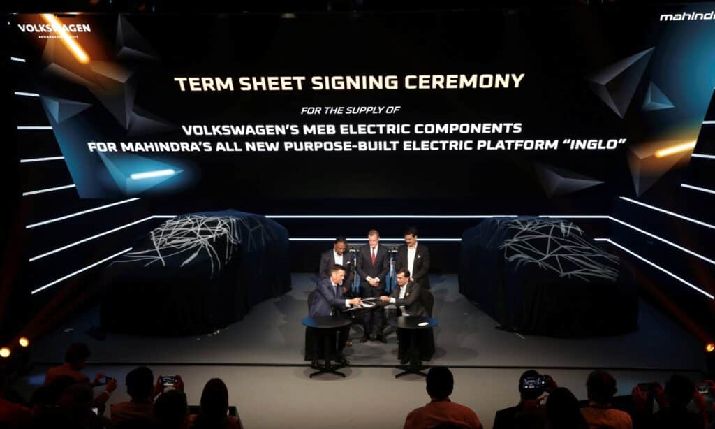 Mahindra and Volkswagen Explore Strategic Alliance to Accelerate Electrification of Indian Automotive Market