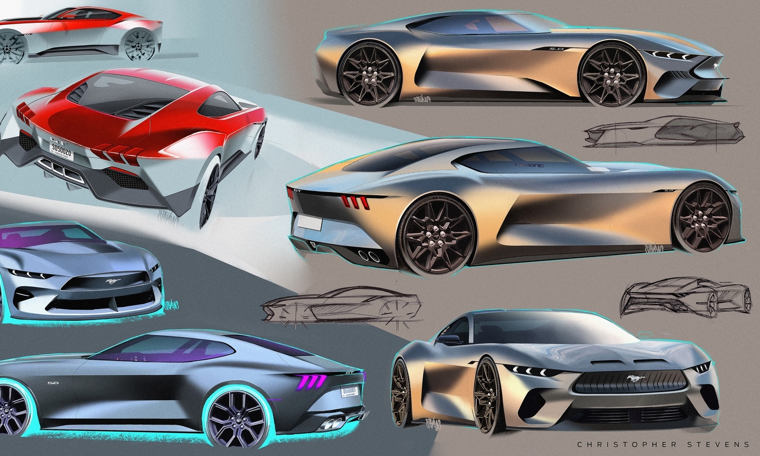 2024 Ford Mustang Panlabas na Disenyo