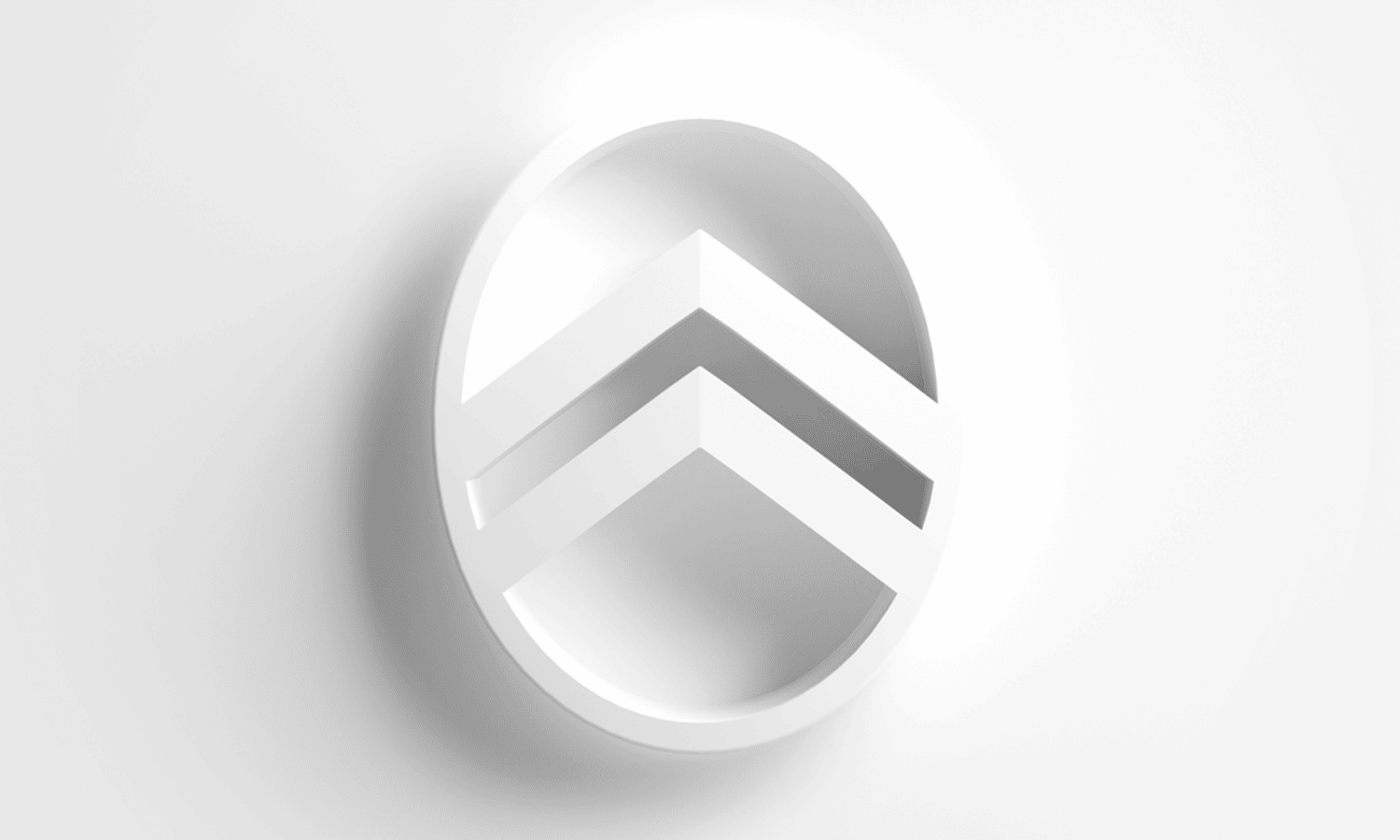 New Citroën Logo_White