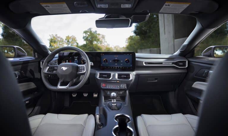 Have you seen the interior of the new base Ford Mustang? Take note