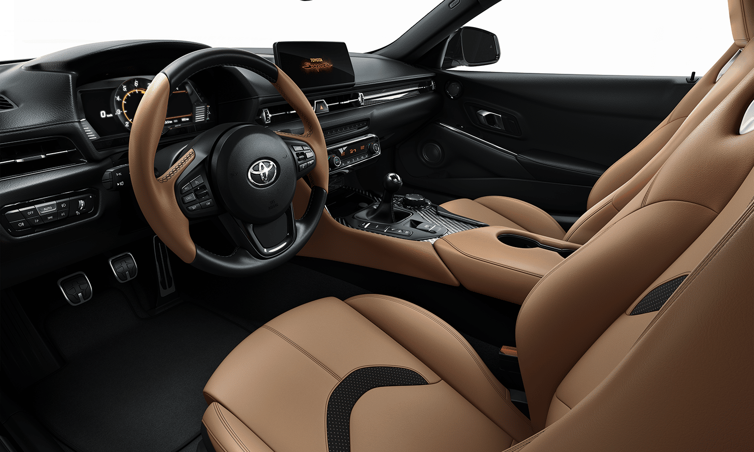 Interior Toyota Supra Limited Edition manual