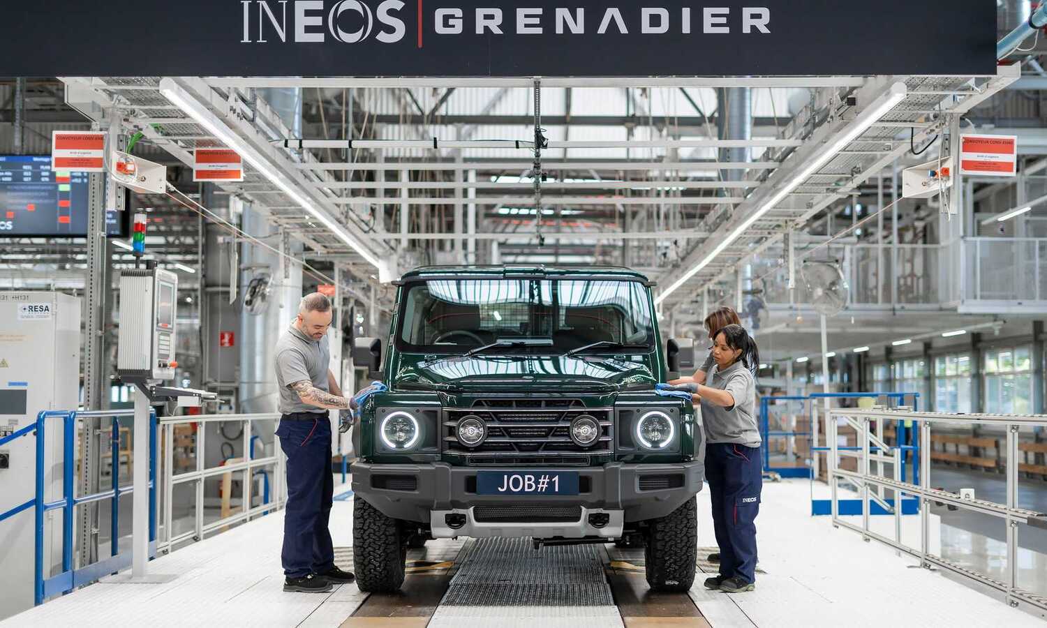 Ineos Grenadier start of production