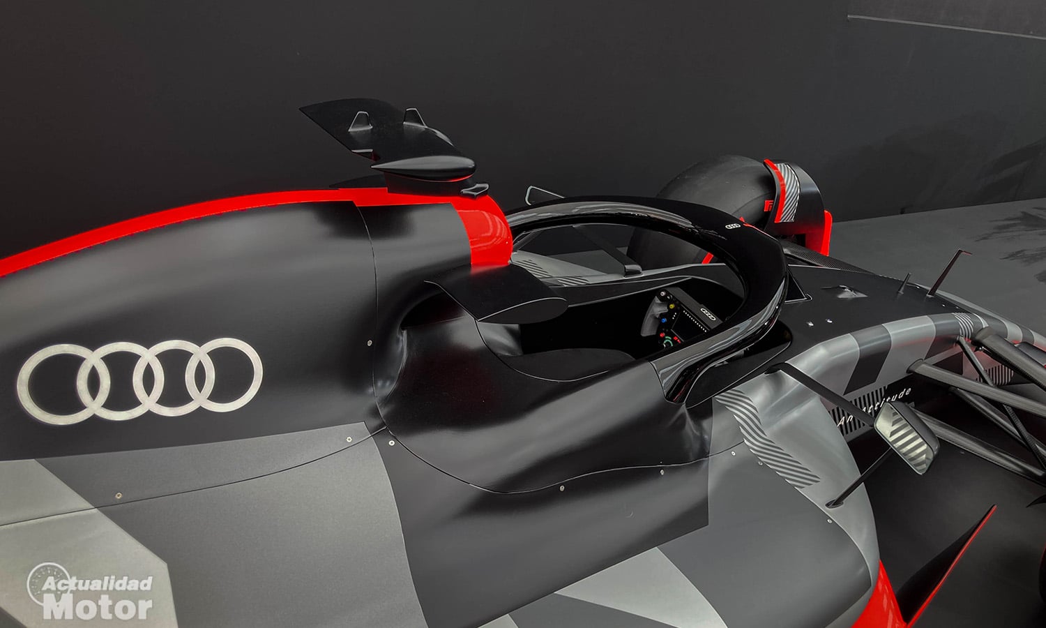 Audi F1 cockpit