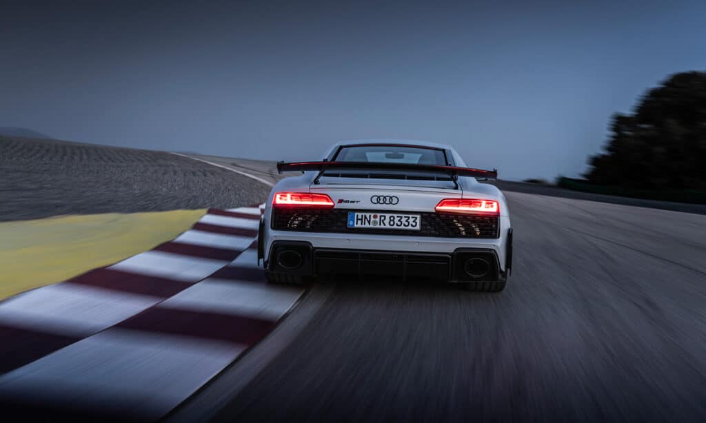Audi R8 V10 GT RWD trasera
