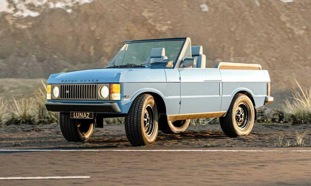 Classic Range Rover convertible by Lunaz 0