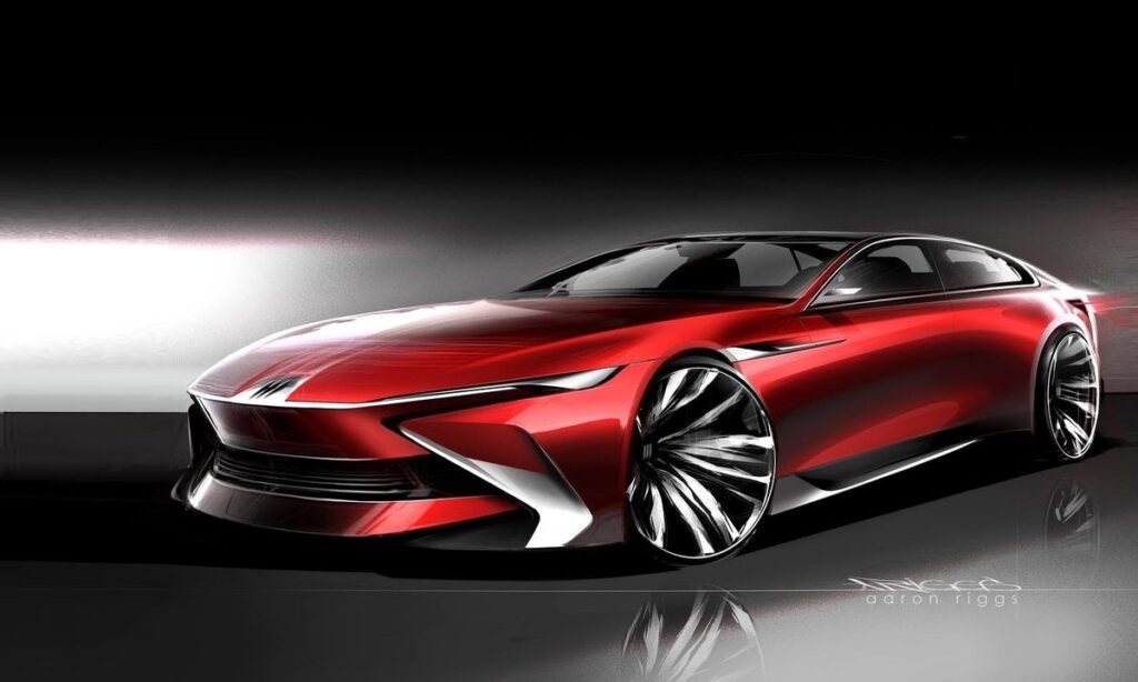 GM Buick EV sedan