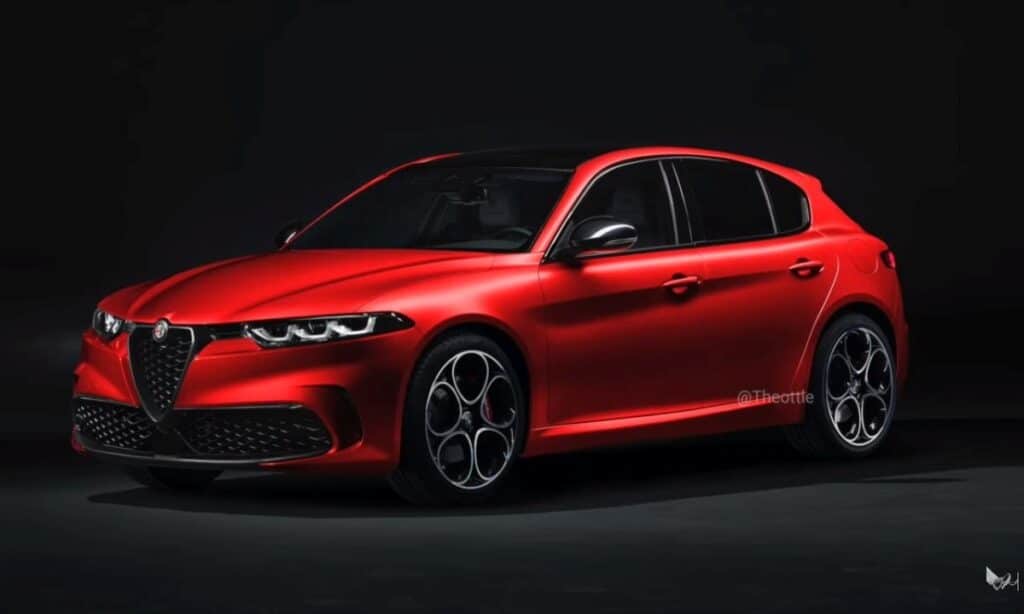 New Alfa Romeo Giulietta front-side render by Theottle 1