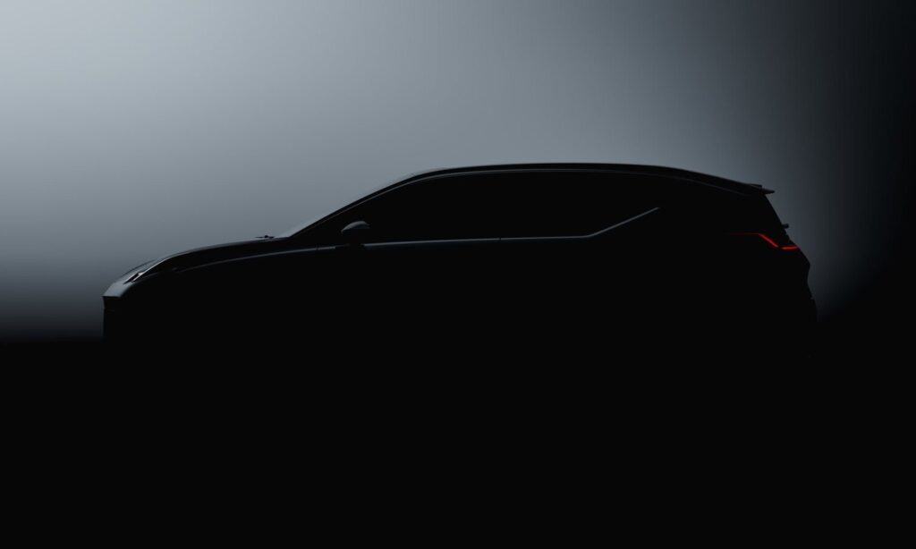 Zeekr EV SUV side teaser