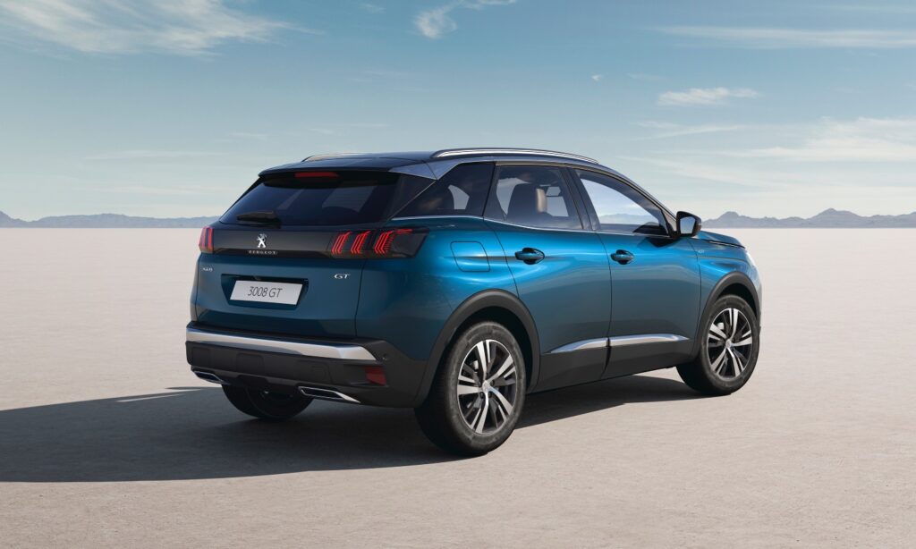 Peugeot 3008 Hybrid 136 azulo
