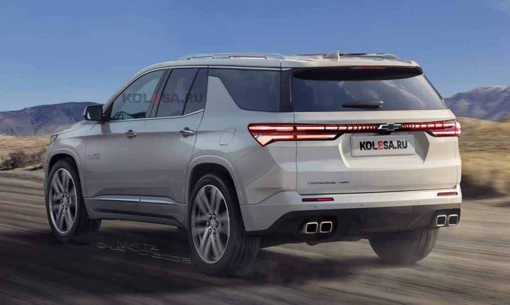 Chevrolet Traverse: Estos renders adelantan cómo será su relevo