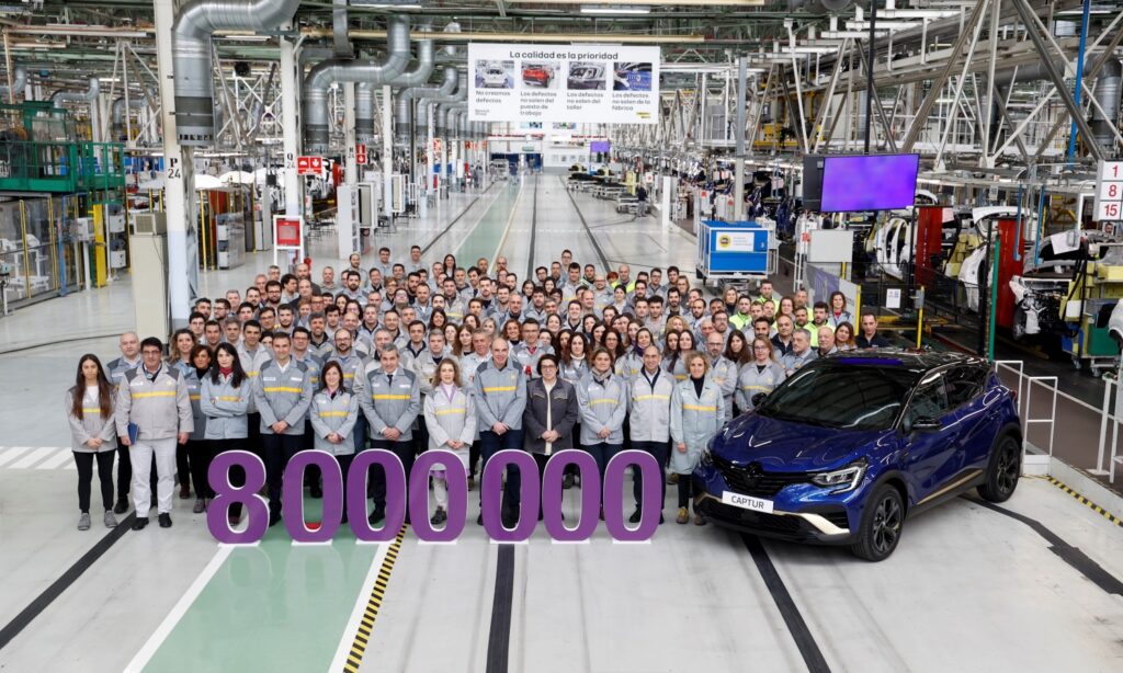 Renault Valladolid 8 millones coches