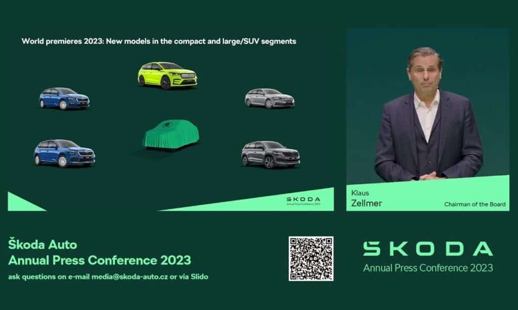 Skoda world premieres 2023
