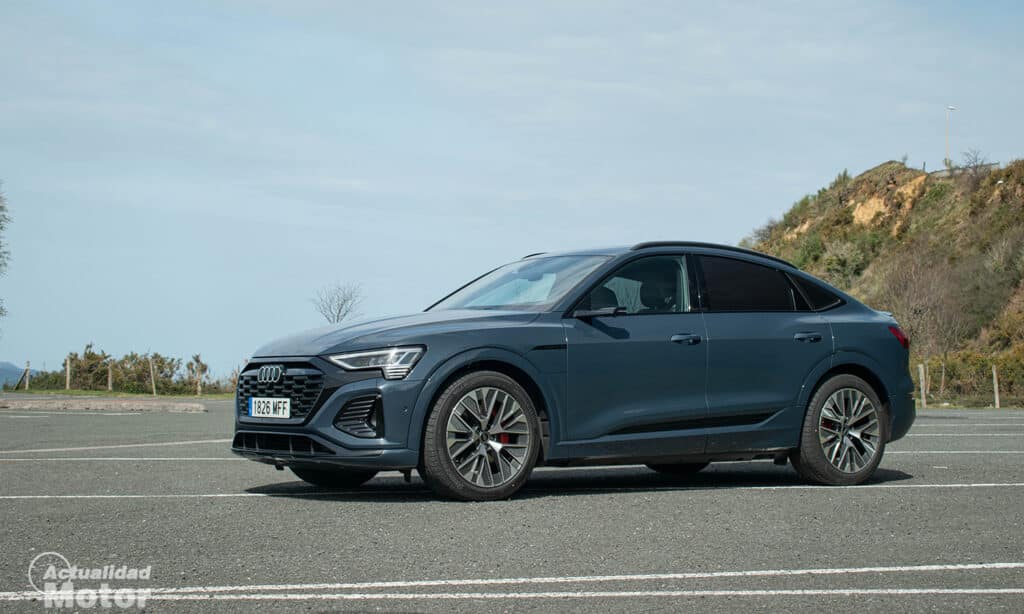 Prueba Audi Q8 e-tron lateral