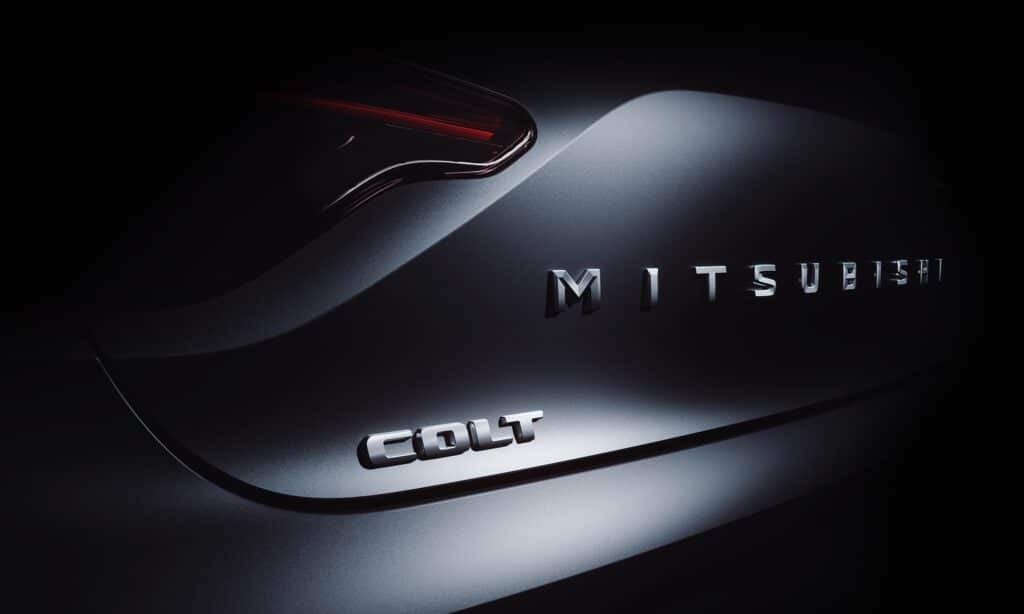 All-new Mitsubishi Colt official rear teaser