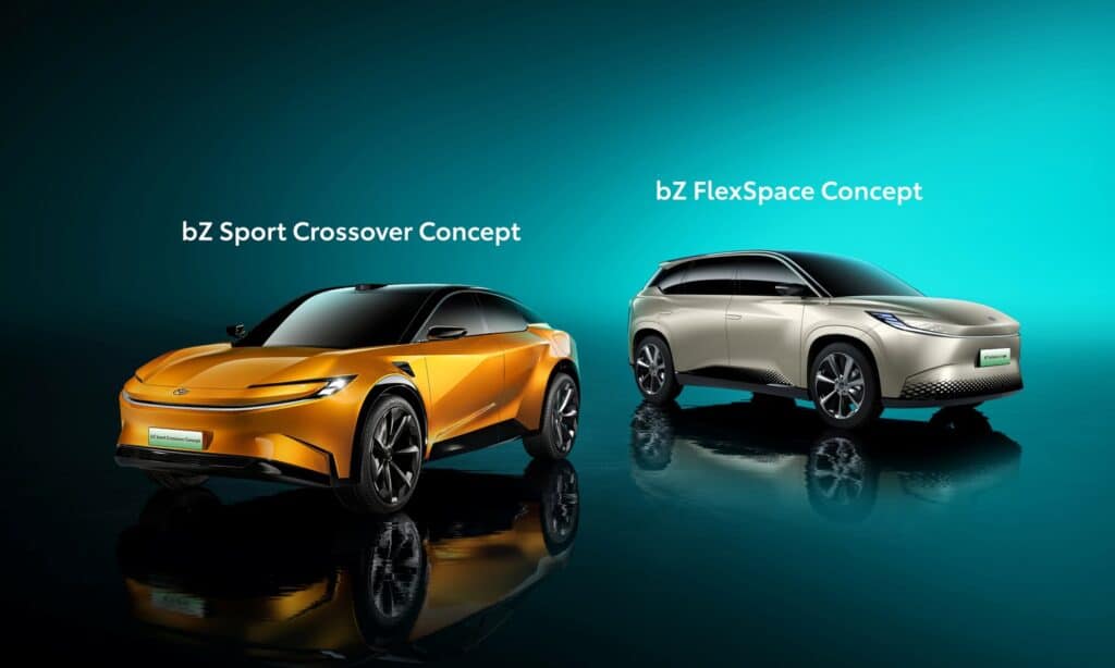 Toyota bZ Sport Crossover Concept vs Toyota bZ FlexSpace Concept