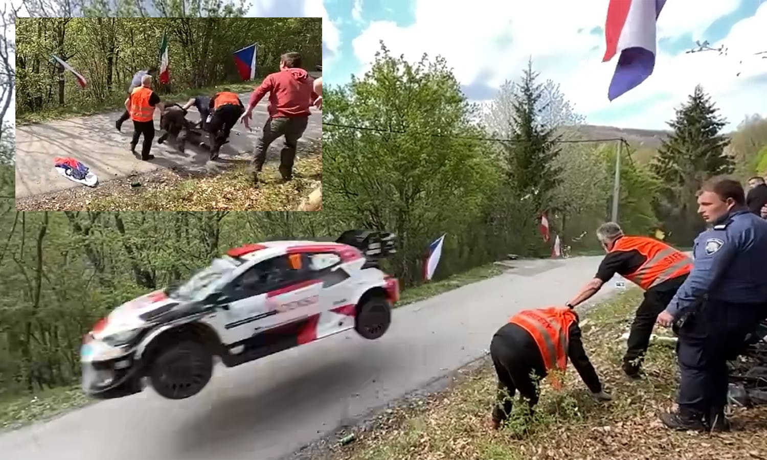 Rally Kroatië 2023 gevecht