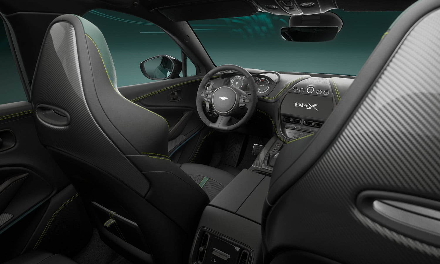 Aston Martin DBX707 AMR23 interior